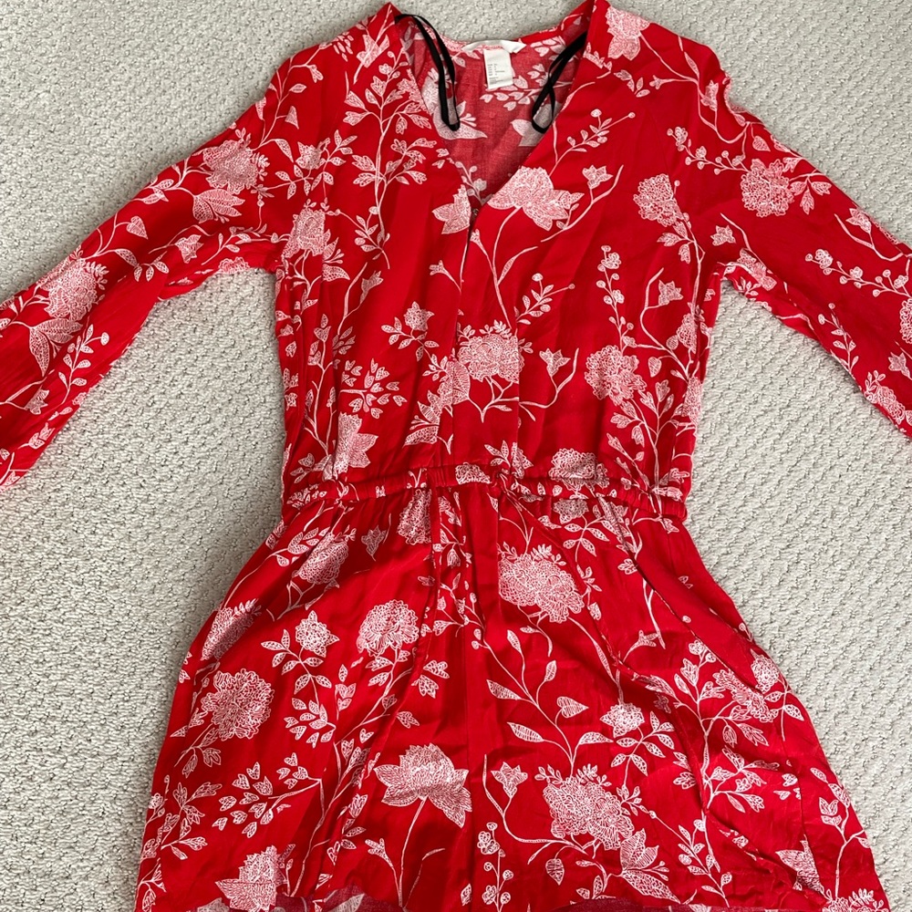 H&M Red Romper